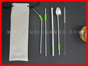 Stainless steel is used in straws